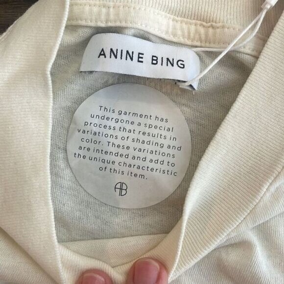 NWT Anine Bing "Ashton Vintage Bing Tee" size XS! SOLD OUT ONLINE - Picture 4 of 8
